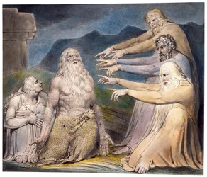 Job Rebuked by His Friends